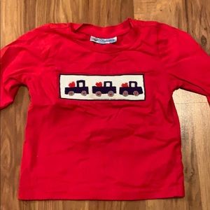 The Smocking Bug Valentines Truck Shirt - 24 mo
